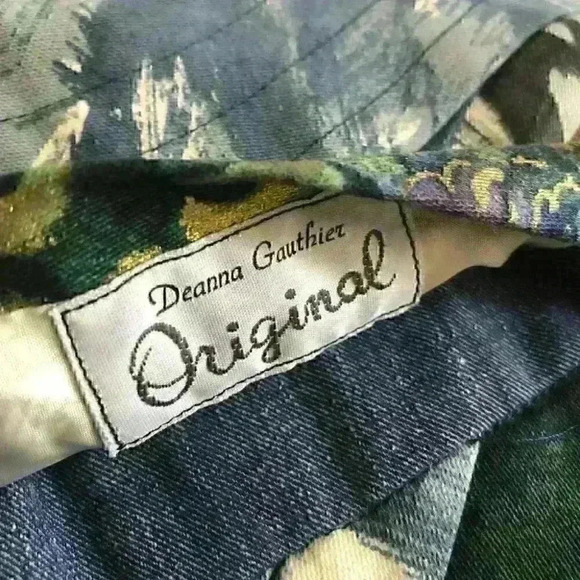 Vintage Deanna  Gauthier Reversible Vest - Picture 13 of 13